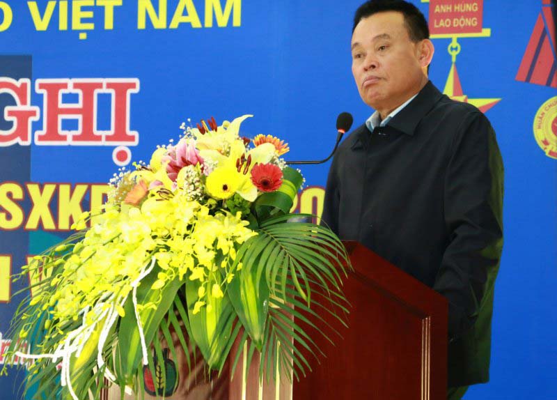 Ông Nguyễn Như So - Chủ tịch HĐQT Tập đoàn phát biểu chỉ đạo